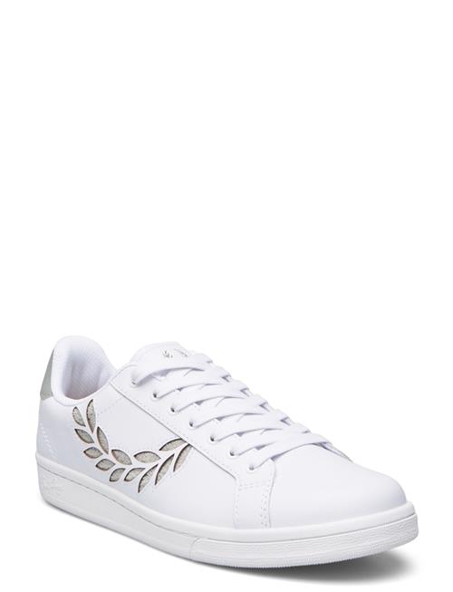 Fred Perry B721 Leather / Branded Fred Perry White