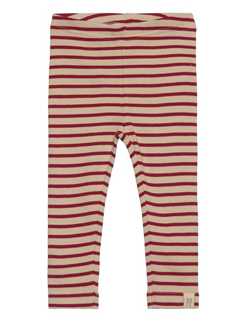 Legging Modal Striped Petit Piao Red