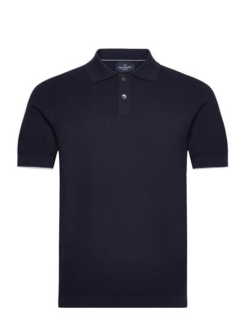 Se Hackett London Ss Diagonal St Polo Hackett London Navy ved Booztlet