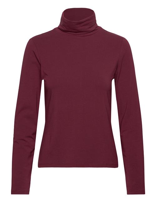 Se Marc O'Polo T-Shirts Long Sleeve Marc O'Polo Burgundy ved Booztlet