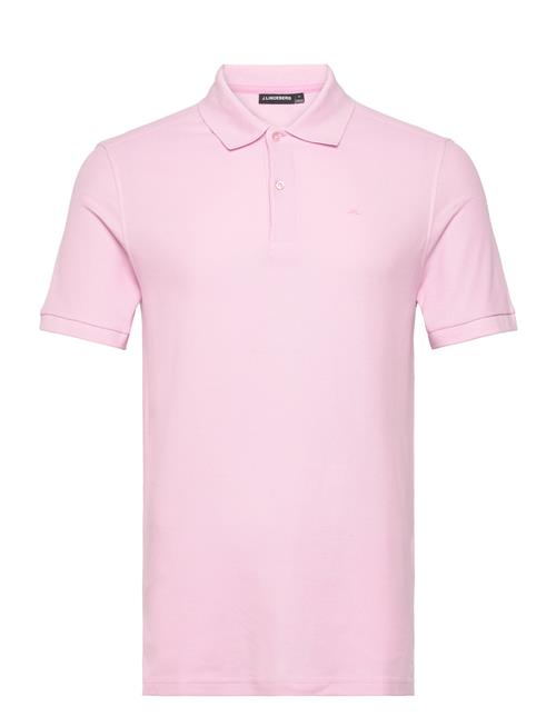 Se J. Lindeberg Troy Polo Shirt J. Lindeberg Pink ved Booztlet