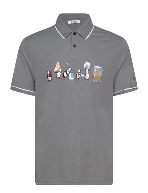 Se Original Penguin Golf The Barback Pete Oxford Polo Original Penguin Golf Grey ved Booztlet