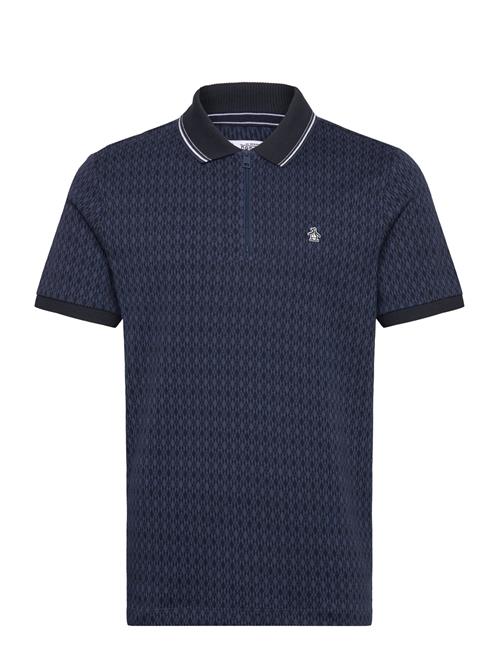 Se Original Penguin Ao Jqrd Argyle 1/4 Z Original Penguin Navy ved Booztlet