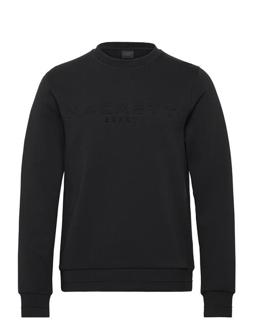 Hackett London Hs Embossed Crew Hackett London Black