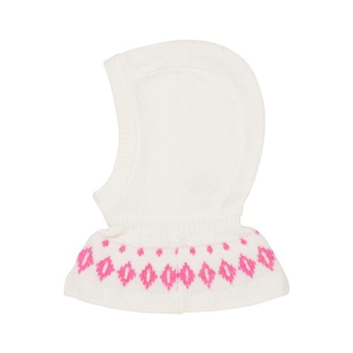 Copenhagen Colors Balaclava in Cream and Bubblegum 48/50 cm  Creme  48/50 cm  Unisex