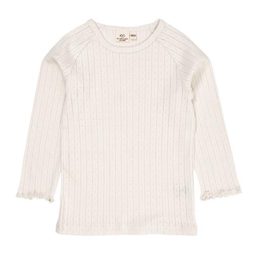 Copenhagen Colors Pointelle Junior LS Tee Cream |  | 86 cm