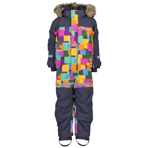 Se Didriksons BJÄRVEN Printed Coverall Notes |  | 80 cm ved Babyshop