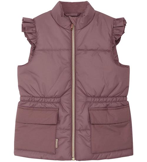 Se Hust and Claire Hust and Claire Vest - Emilly - Plum Wine ved KidsWorld