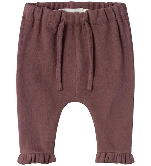 Se Lil Atelier Lil Atelier Bukser - Rib - NbfThoro - Rose Brown ved KidsWorld