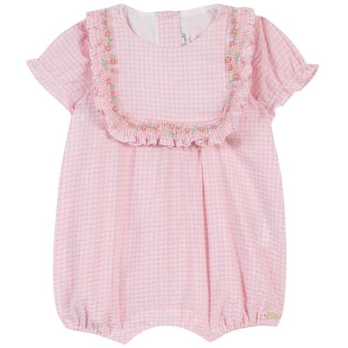 Se Tartine et Chocolat Gingham Romper Lyserød | Lyserød | 3 months ved Babyshop