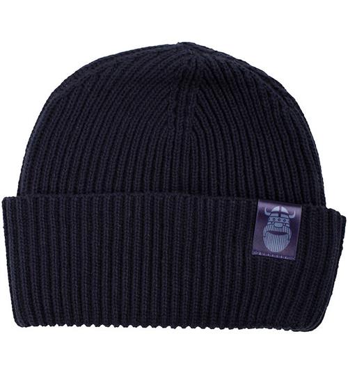 Danefæ Danefæ Hue - Daneby Cotton Beanie - Dark Navy