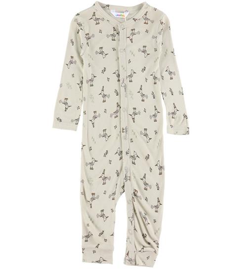 Se Joha Heldragt - Bambus - Beige m. Fugle ved KidsWorld