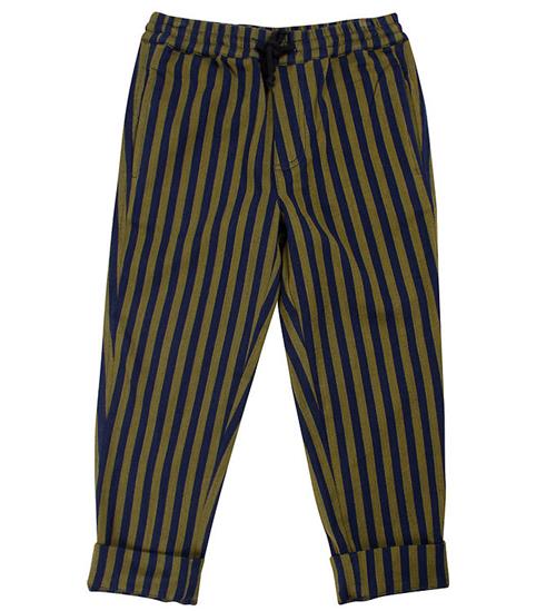 Se DanefÃ¦ Bukser - Danefrede Stretch Canvas Pants - Olive/Dark Navy ved KidsWorld