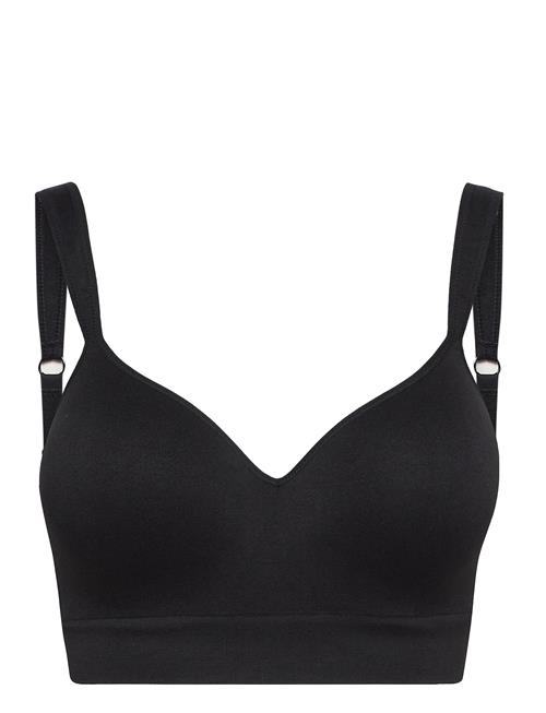 Se Lindex Sports Bra Sofie Seamless Lindex Black ved Booztlet