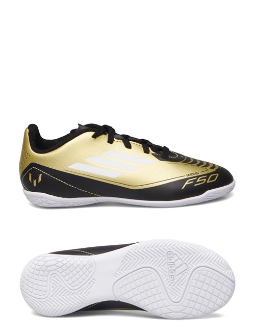 Se adidas Performance F50 Club Messi Football Boots Indoor Adidas Performance Gold ved Booztlet