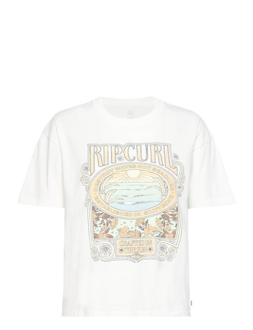 Se Rip Curl Long Days Relaxed Tee Rip Curl White ved Booztlet