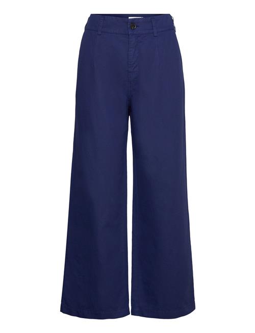 Se Naja Lauf Mimmie Pants Cotton Linen Naja Lauf Blue ved Booztlet