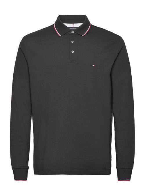 Se Tommy Hilfiger 1985 Rwb Tipped Slim Ls Polo Tommy Hilfiger Black ved Booztlet