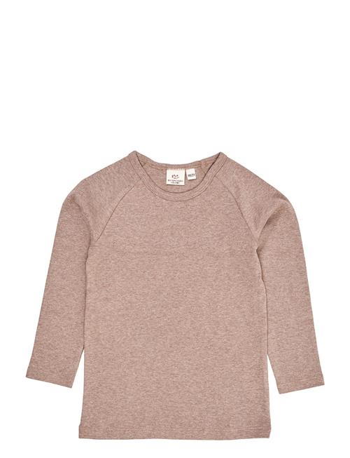 Copenhagen Colors Melange Ls T-Shirt Copenhagen Colors Beige