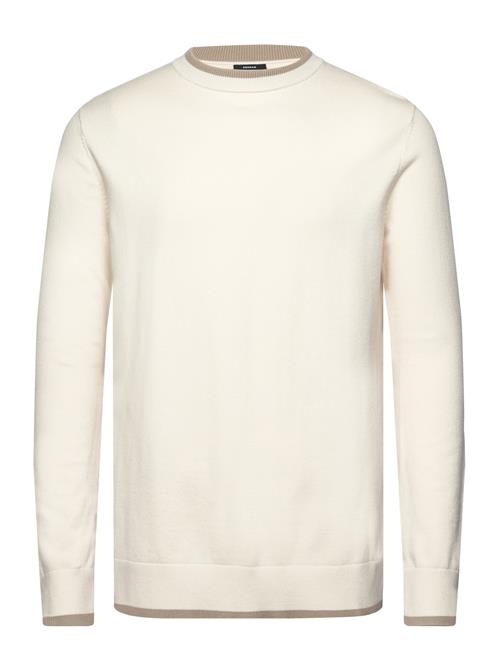 Denham Eaton Knit Crew Denham Cream