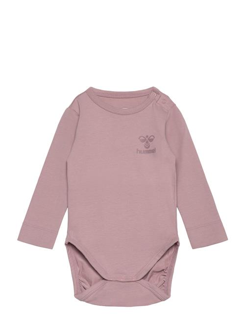 Se Hummel Hmlmino Body L/S Hummel Pink ved Booztlet