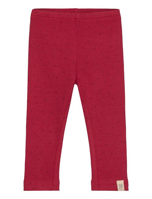 Se Legging Modal Dot Petit Piao Red ved Booztlet