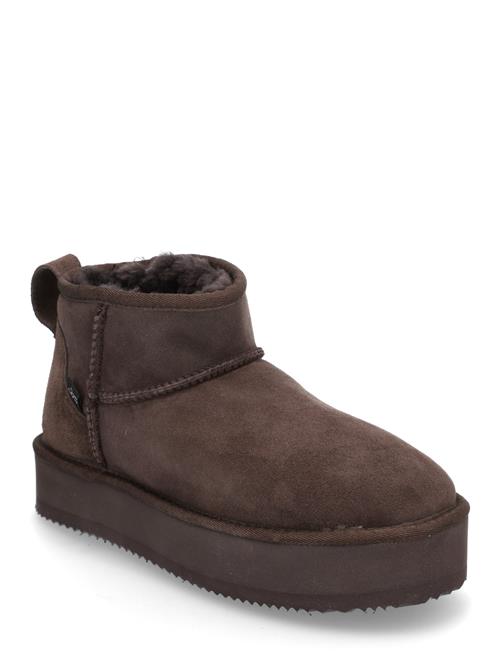 Se Rosemunde Rhbrisbane Shearling Plateau Boots Rosemunde Brown ved Booztlet