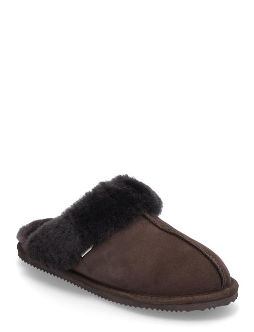 Enkel Studio Hlbrisbane Shearling Reversed Slippers Enkel Studio Brown