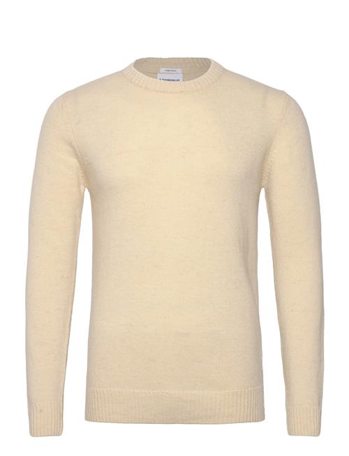 Se Lindbergh Lambswool O-Neck Knit Lindbergh Cream ved Booztlet