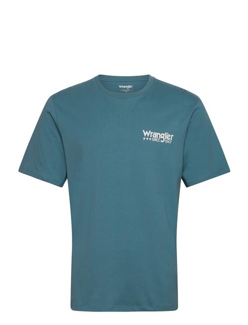 Logo Tee Wrangler Blue