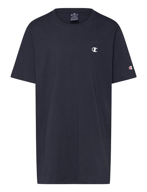 Champion Crewneck T-Shirt Champion Navy