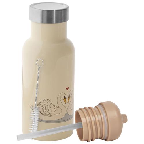 Se Konges Sløjd Thermo Flasker Swan Beige | Beige | 0 ved Babyshop