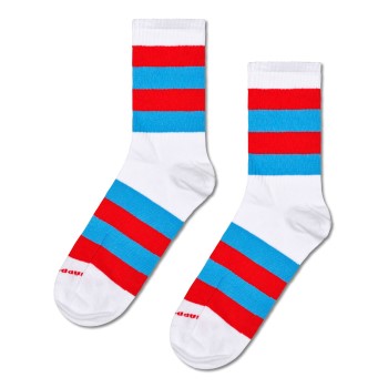 Happy socks Strømper 3P Stripe It Crew Sock Stribet Str 41/46