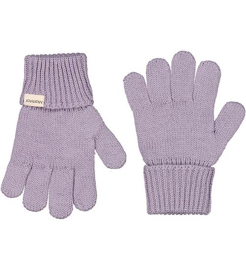 MarMar MarMar Handsker - Strik - Aske - Uld - Purple