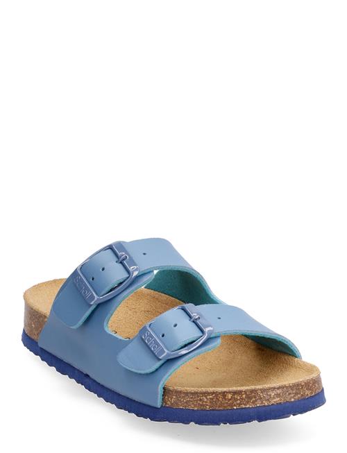 Scholl Sl Parrot Pu Leather Blue Scholl Blue