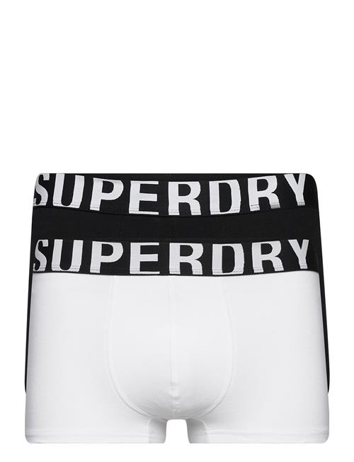 Superdry Trunk Dual Logo Double Pack Superdry White