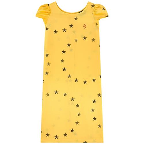 Se The Animals Observatory Giraffe Kjole Gul Stjerner | Gul | 3 years ved Babyshop