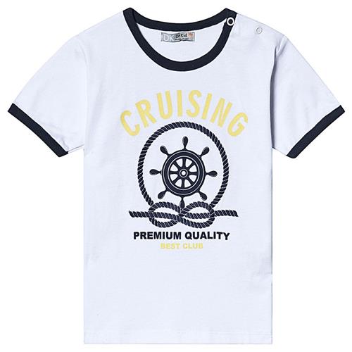 Dr Kid Cruising T-shirt Hvid | Hvid | 9 months