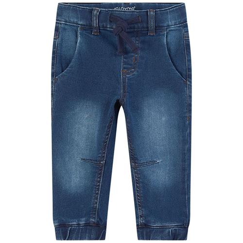 Se Minymo Power Stretch Jeans Denim blåe | Marine blå | 110 cm ved Babyshop