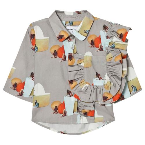 Wolf & Rita Carolina Blouse No Electricity | Beige | 6 years