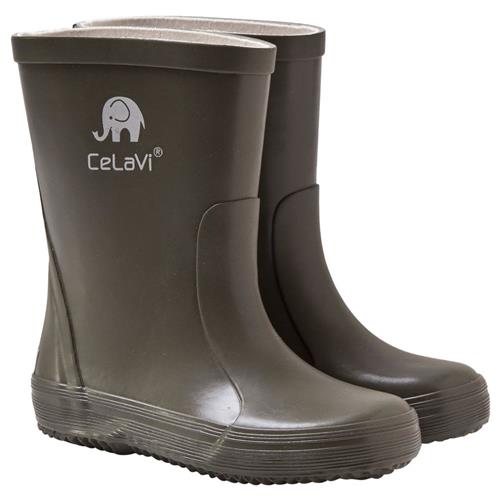 Se Celavi Basic Gummistøvler Army | Grønn | 32 EU ved Babyshop