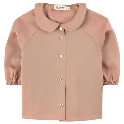 Se MarMar Copenhagen Tammes Bluse Rose Brown | Lyserød | 56 cm ved Babyshop