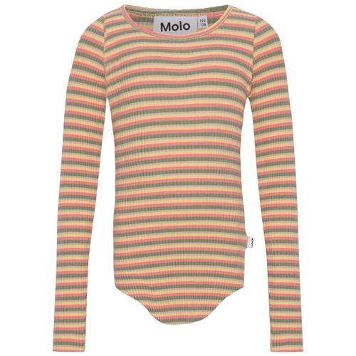 Molo GOTS Rochelle Langærmet T-shirt Sun Coral Moss | Orange | 170/176 cm