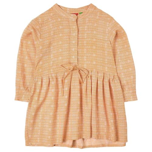 Bakker Made With Love Adele Printed Dress Orange | Gul | 14 years