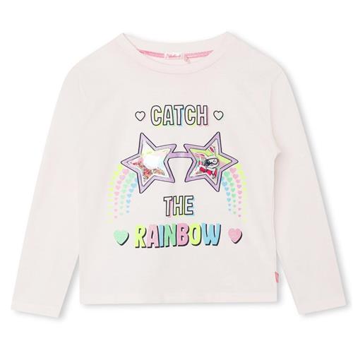 Se Billieblush Langærmet T-shirt Med Tryk Cremefarvet |  | 3 years ved Babyshop