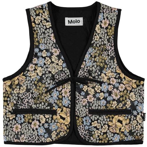 Molo Hilma Vest Flowery | Sort | 146/152 cm