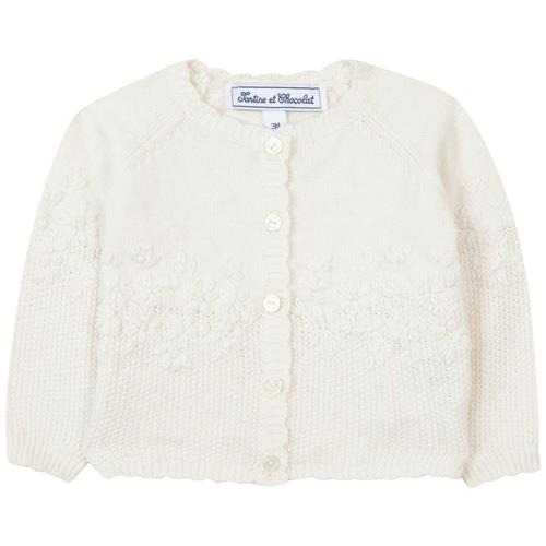 Tartine et Chocolat Cardigan Cremefarvet |  | 2 years