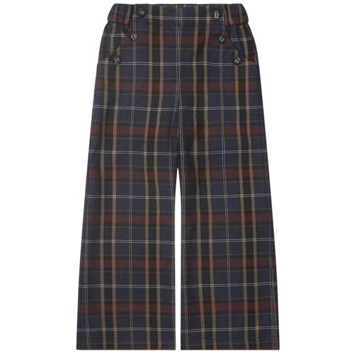 Tocoto Vintage Checkered Bukser Burdeaux | Marine blå | 8 years