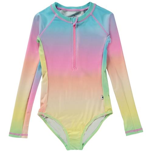 Se Molo Necky Badedragt Sorbet Rainbow | Lyserød | 170 cm ved Babyshop