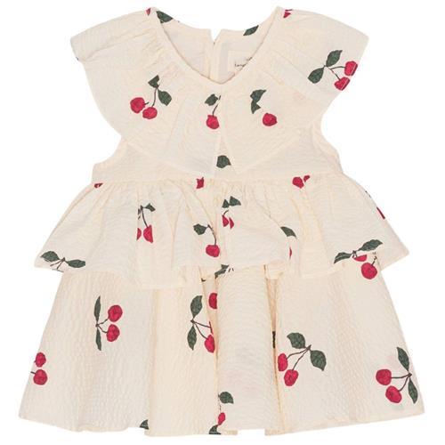 Se Konges Sløjd Lunella Kjole Mon Grand Cherry |  | 4 years ved Babyshop